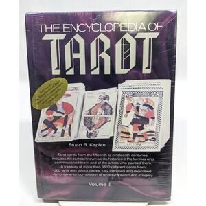 SEALED The Encyclopedia of Tarot Volume 2 - Hardbound with DJ - Stuart Kaplan